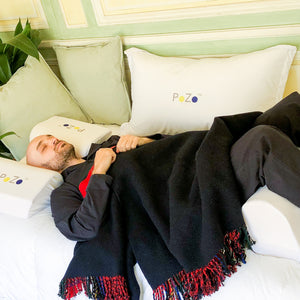 Back-Sleep Leg Support Pillowcase